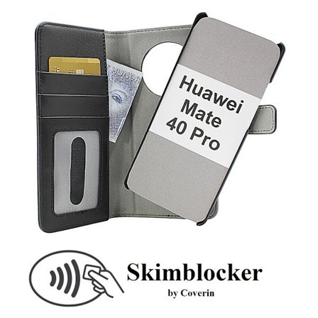 Skimblocker Magnet Fodral Huawei Mate 40 Pro