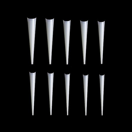 Pitkät Stiletto Tekokynnet Akryylikynnet Keinotekoiset Puolikkaat Tekokynnet