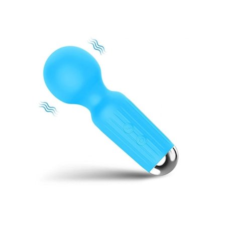 20 Frekvens Mini Massasjevibrator For Kvinner (Blå)