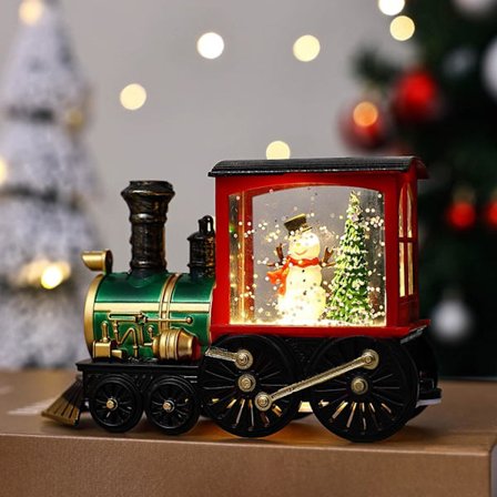 Personlig Selvlysende Juletræspynt Tog, Natlampe (Duplikat)