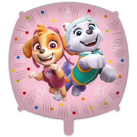 Paw Patrol Skye & Everest Folieballong 46 cm - Paw Patrol Kalas Dekoration - Kalaslagret.se