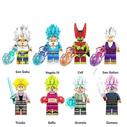 Dragon Ball Minifigur Byggeklodser Legetøjs Sæt TA [DmS]