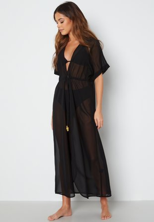 BUBBLEROOM Salma kaftan Black Klær