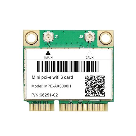Wifi 6e Ax3000h Trådløst Wifi Nettverkskort Bt 5.2 For Mini Pcie Wi-fi Adapter For Stasjonær/bærbar Pc