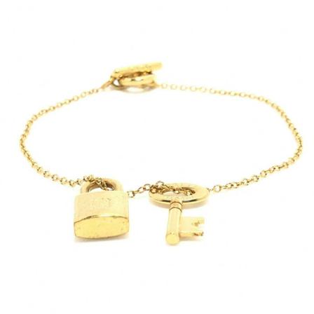 Loewe Pre-owned, Bracelets Geel, Dames, Maat:ONE Size