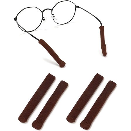 2 paria silmälaseja, temppelikärjet, hihat, neulovat silmälasien pidike