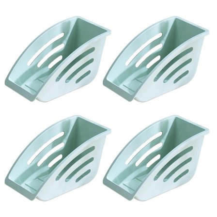 4 stk. tallerken dispenser vertikal tallerkenholder GRØN