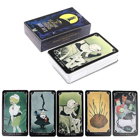 The Nightmare Before Christmas Tarotkort Spådom Divination Deck Brætspil