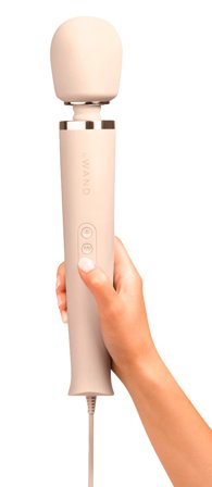 Le Wand: Powerful Plug-In Vibrating Massager - Hvid - Vuxen.dk: For hende