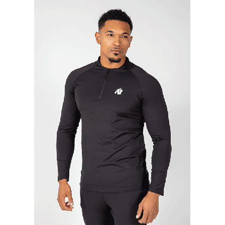 Gorilla Wear Hamilton Hybrid Long Sleeve, Black