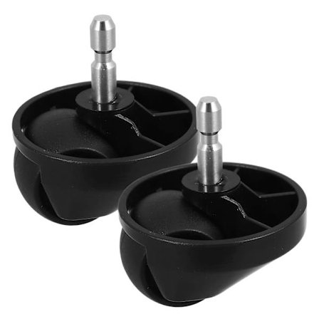 2 Stycken Reservhjul Kompatibla med Robotdammsugare Svängbara Framhjul Ersättning Enkel Installation Kompatibla Modeller