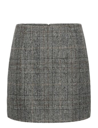 Kavivian Pencil Skirt Grey Kaffe