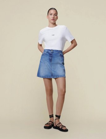 Lois Jeans Daan Jackson Clipped - Blue - M