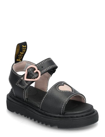 Dr. Martens | Marlowe Hearts T Black+Powder Pink T Lamper+Nebula Glitter | 27