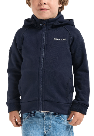 Didriksons Siljan Fullzip Ytterplagg Unisex Blå 130
