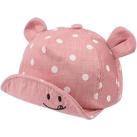Bomuld Baby Kasket til Pige Dreng Barn Solhat Justerbar Kasket Forår
