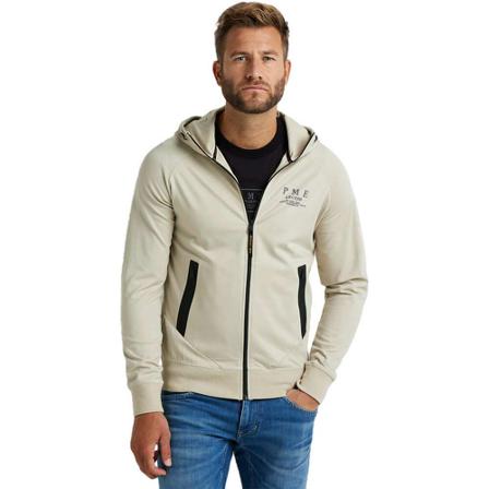 PME Legend Zip Jakke twill sweat silver lining inbo, Herre
