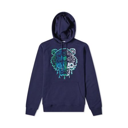 Kenzo, Sweatshirts Blauw, Heren, Maat:M