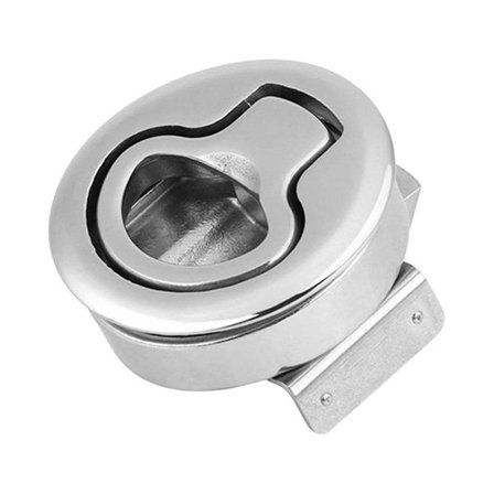 2 Tuuman Ruostumattomasta Teräksestä Valmistetut Merikiinnityslukot Veto- ja Nostoahdin Kansiluukkuun Litteä Vetolukko