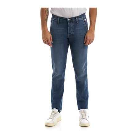 Roy Roger's Straight Jeans blå, Herr, Herr, Storlek: W32