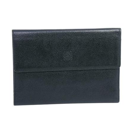 Loewe Pre-owned, Pre-owned Wallet Blauw, unisex, Maat:ONE Size