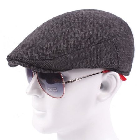 Unisex Newsboy-keps för män Golf Driving Flat Drivers Hat