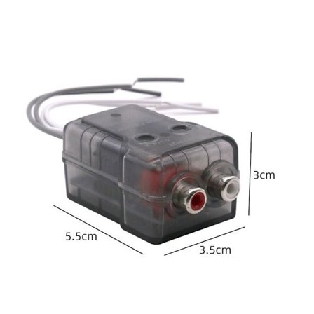 Høyttaler RCA Adapter Audio Converter