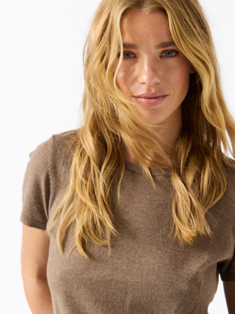 Jean Paul Femme - Angie genser - Dame - Brun - Gensere & Cardigans - L