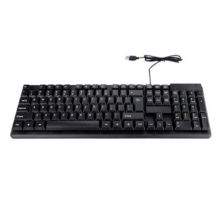 104-tangenters trådbundet mekanisk USB-spel Mute Gaming mekaniskt tangentbord för Win/Mac PC-skrivbord