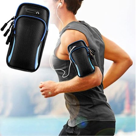 Mobiltelefondeksel Sportsarmbånd Sportsarmbånd med glidelås, ZQKLA