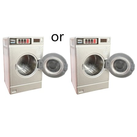 1:12 Dukkehuse Tørretumbler DIY Dukkehuse Vaskemaskine Tørretumblere Vaskemaskine Miniaturer Tilbehør Dukkehuse Vaskemaskine