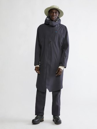 Klättermusen Syr Hood Parka Unisex - Raven - Unisex - L