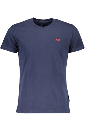 La Martina T-shirt Maniche Corte Uomo Blu