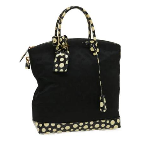 Louis Vuitton Vintage, Pre-owned Nylon Handbag Zwart, Dames, Maat:ONE Size