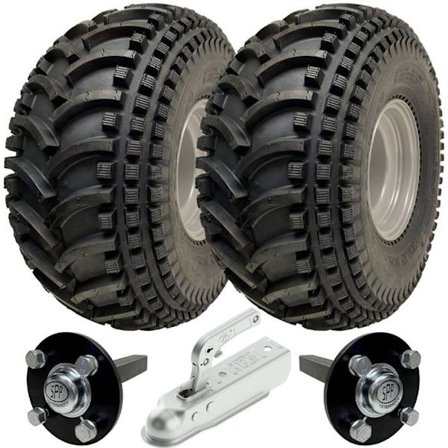 ATV Trailer Kit - Quad Trailer - Hjul + Nav / Stub + Træk, 310 kg P308 Utility