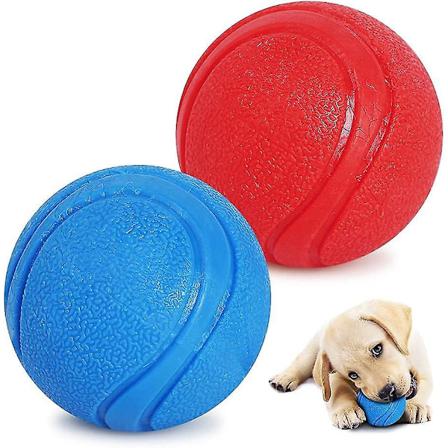 Hunde leketøy, sprettende ball hund, interaktivt hundeleketøy, uforgjengelig hundeball, naturlig gummileketøy for hundetenner, for valper