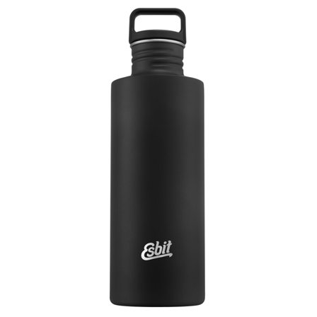 Esbit Sculptor Stainless Steel Drink 1L flasks Black 1L
