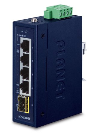 Planet IP30 Compact size 4-Port