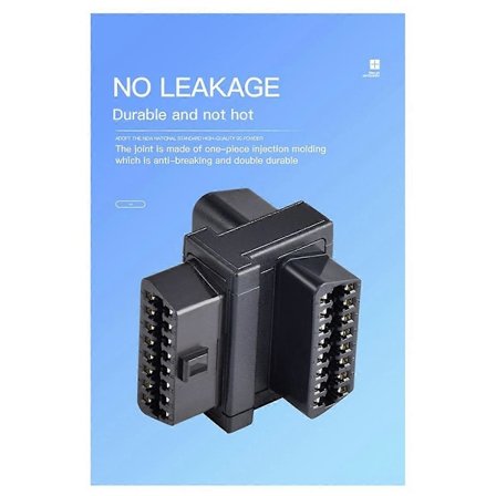 Auton Mini OBD2 Yhden Minuutin Kaksi Jatkojohtoa Autoteollisuuden Yleismallinen 16-Nastainen Ydinjakaja Liitettynä