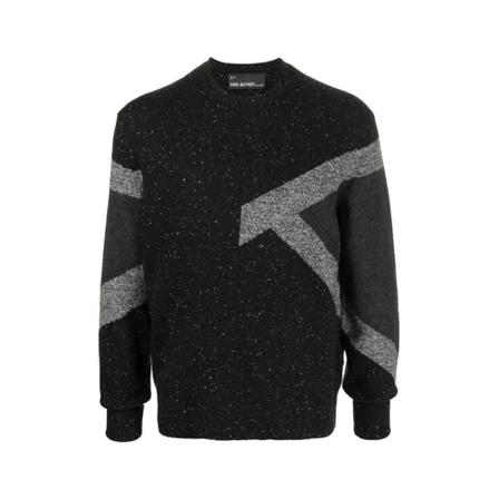 Neil Barrett, Sweatshirts Czarny, Mężczyzna, Rozmiar: M