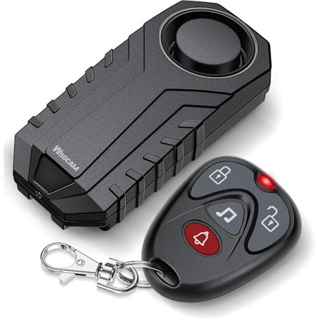 2025 Seneste Model 113dB Høj Anti Tyveri Vibrationssensor Alarmsystemer til Elcykel Motorcykel Golfbil Trailer Postkasse Garageport W