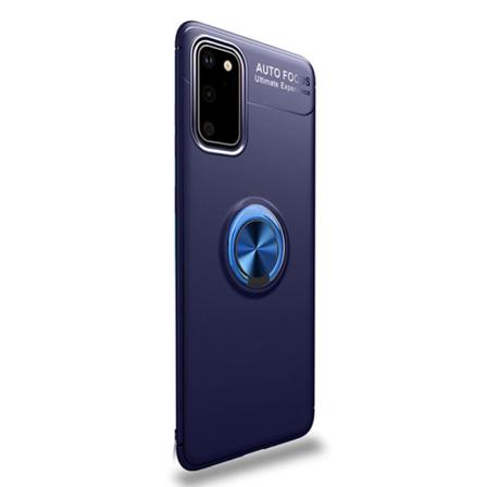 Stilrent Skal Med Ringhållare - Samsung Galaxy S20fe Blå