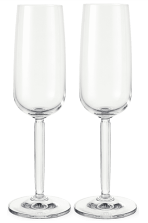 Kähler Hammershøi Champagneglass 24cl 2stk