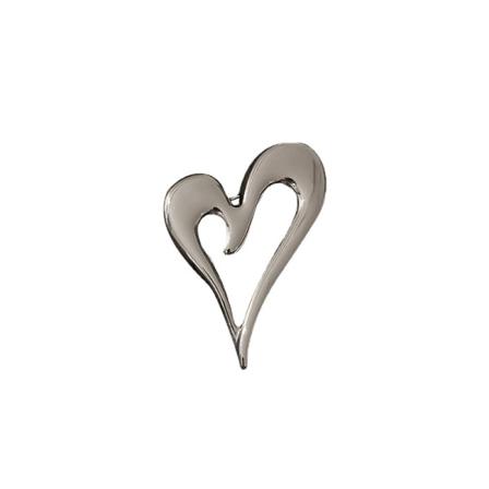 Hjärtbroschnål Silver