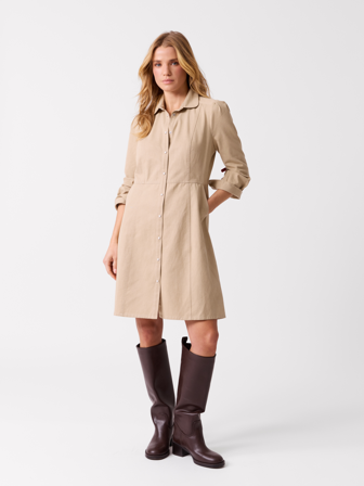 Jean Paul - Brittany kjole - Dame - Beige - Kjoler - M