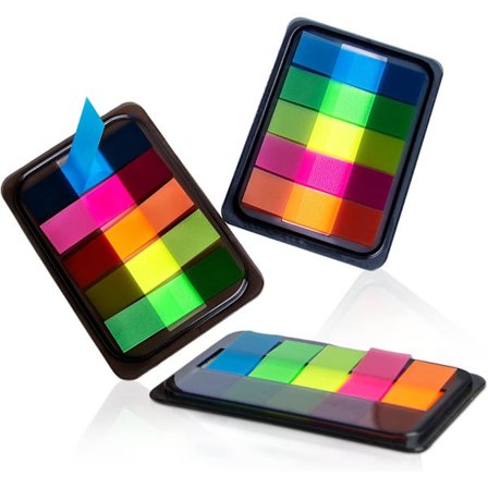 300 stk., Gennemsigtige Sticky Notes, Sidemarkører, Sticky Tabs, Label Klistermærker, Pop Op Indeks Tabs, Flag Klistermærker