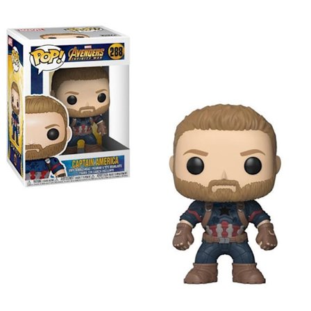 Avengers Toy Handgjord Funko POP Anime Model Dekoration Captain America