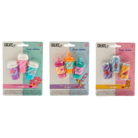 Create It! Lipbalm Cans/Cups Candy Explosion