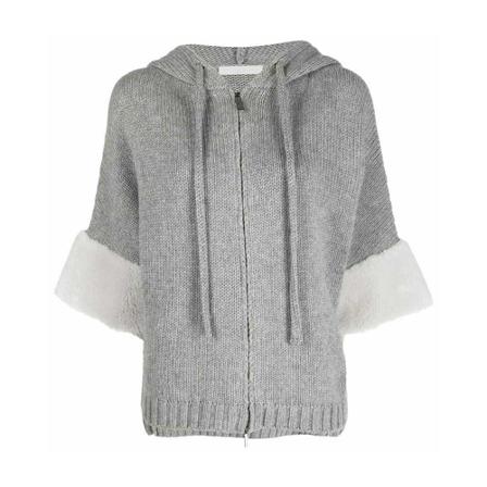 Fabiana Filippi Vest , Grijs , Dames , Maat: S Vesten