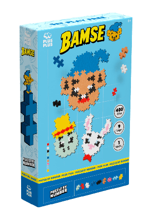 PLUS Bamse, Skalman & Lille Skutt 400 pcs Byggsatser Unisex Blå ONESIZE